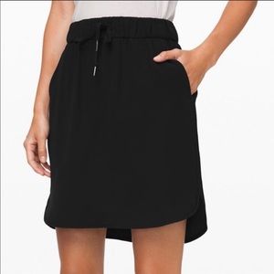 Lululemon Athletica On the Fly Skirt Black